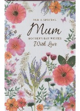 For A Special Mum Mother's Day Wishes With Love